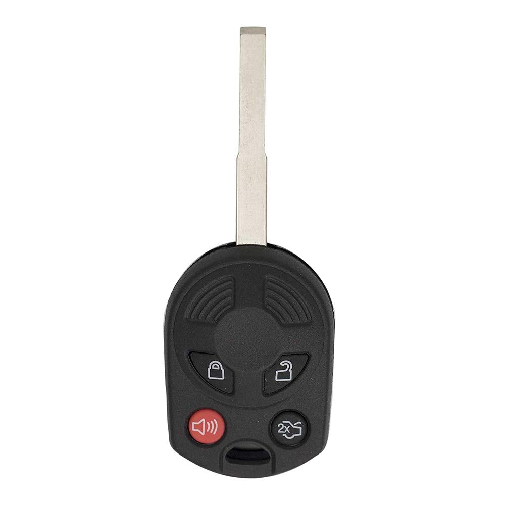 Keyless2Go Replacement For New Uncut Keyless Remote Head Key Fob Ford Focus Escape Transit Cmax Oucd6000022 164-R8046