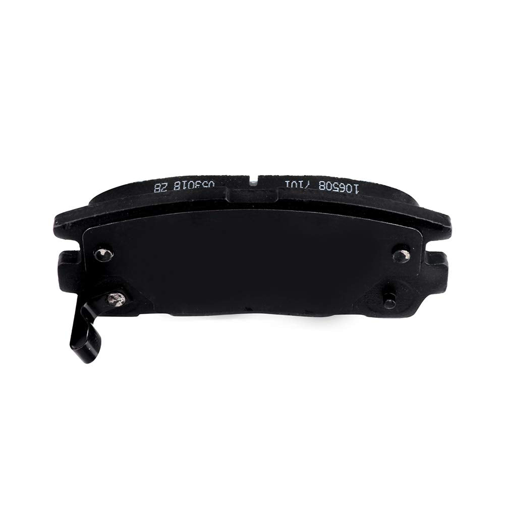 Cciyu D1125 D1275 Front & Rear Professional Ceramic Brake Pads Set Fit For 2010-2017 For Chevrolet Equinox,2010-2017 For Gmc Ter