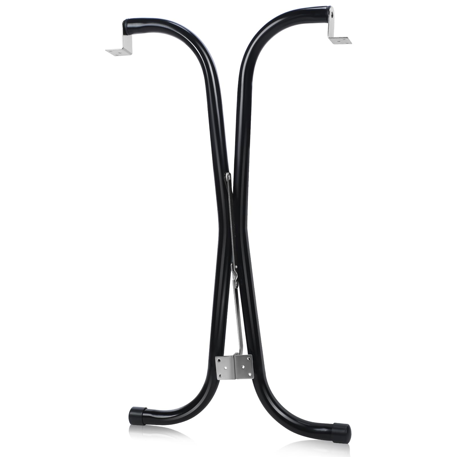 RattanView 1 Pcs Rv Folding Table Leg 27.5 Black Foldable Table Legs for RV's and Cargo Trailers