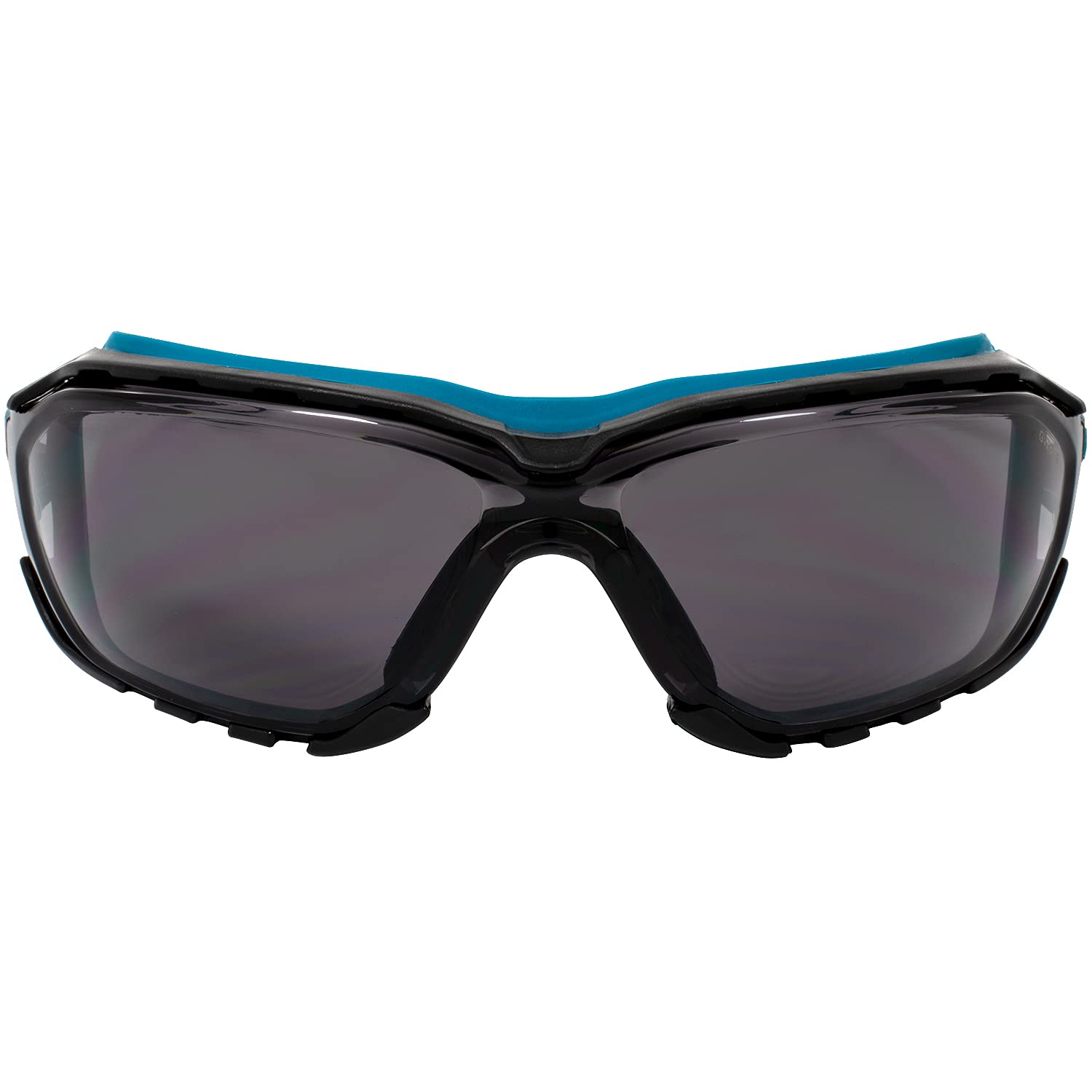 Global Vision Octane Anti-Fog Sport Motorcycle Sunglasses Red Frame W/Smoke Lenses (Blue)