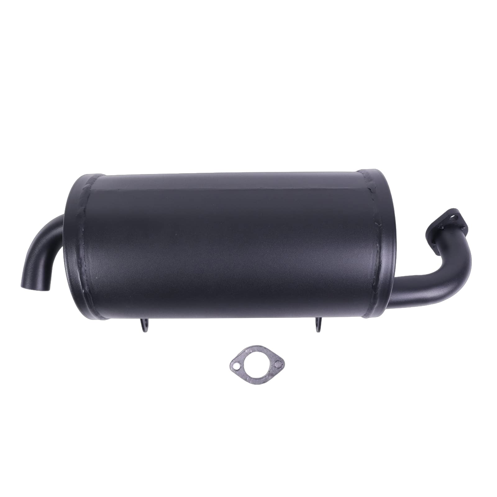 Ztuoauma Exhaust Muffler 18091-0235 18091-0487 With Gasket 11061-0132 Compatible With 2004-2020 Kawasaki Mule 600 2X4 610 4X4 Sx