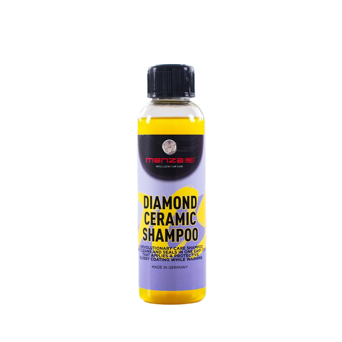 Menzapro Diamond Ceramic Shampoo 200Ml | High Gloss Car Wash Shampoo With Ceramic Protection | Deep Cleaning & Water Repellent F