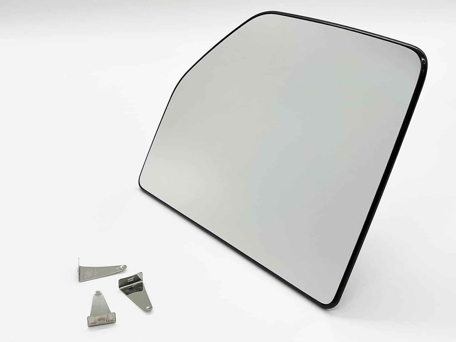 Apa Replacement Towing Mirror Glass Upper Non-Heated With Base Fits 2015-2020 F150 2017-2022 F Series Super Duty Driver Left Sid