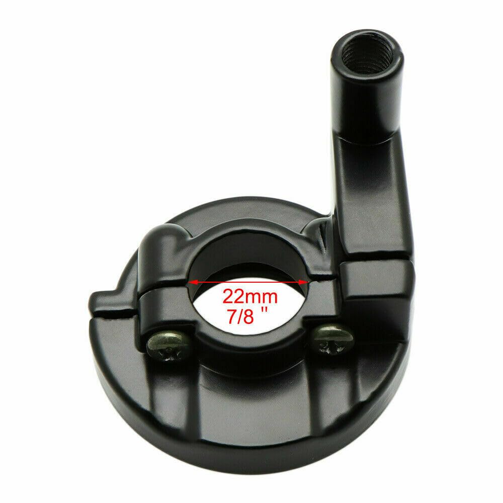 Twist Throttle Hand Grips Cable Clamp Compatible With Coleman Ct100U 3Hp Trail Mini Bike