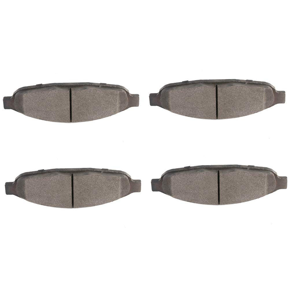 Cciyu D997 Front Ceramic Brake Pads Kits 4Pcs Fit For 2004-2008 For Chrysler Pacifica