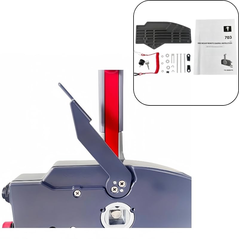 For Yamaha outboard throttle control box 703 side mounted pull to open 703-48272-12