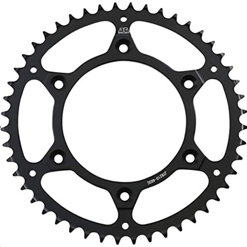 JT Sprockets JTR210.48SC 48 Tooth Self Cleaning Lightweight Steel Rear Sprocket, Single