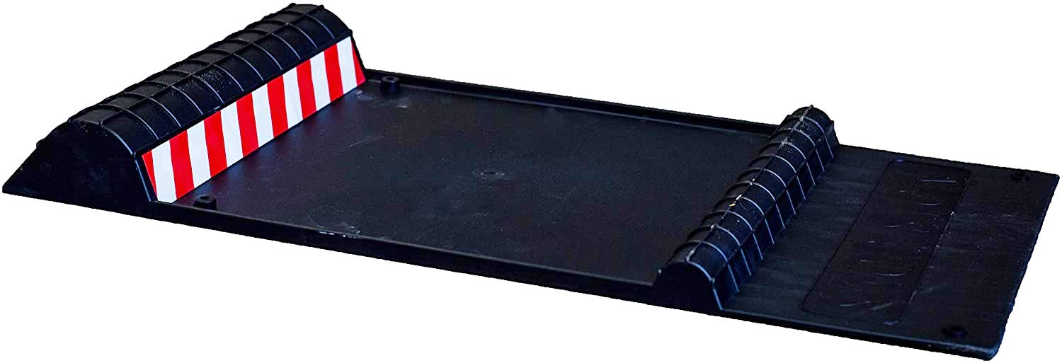 Maxsa 37358-RS Park Right 21'' x 11'' x 2'' Parking Mat, Black