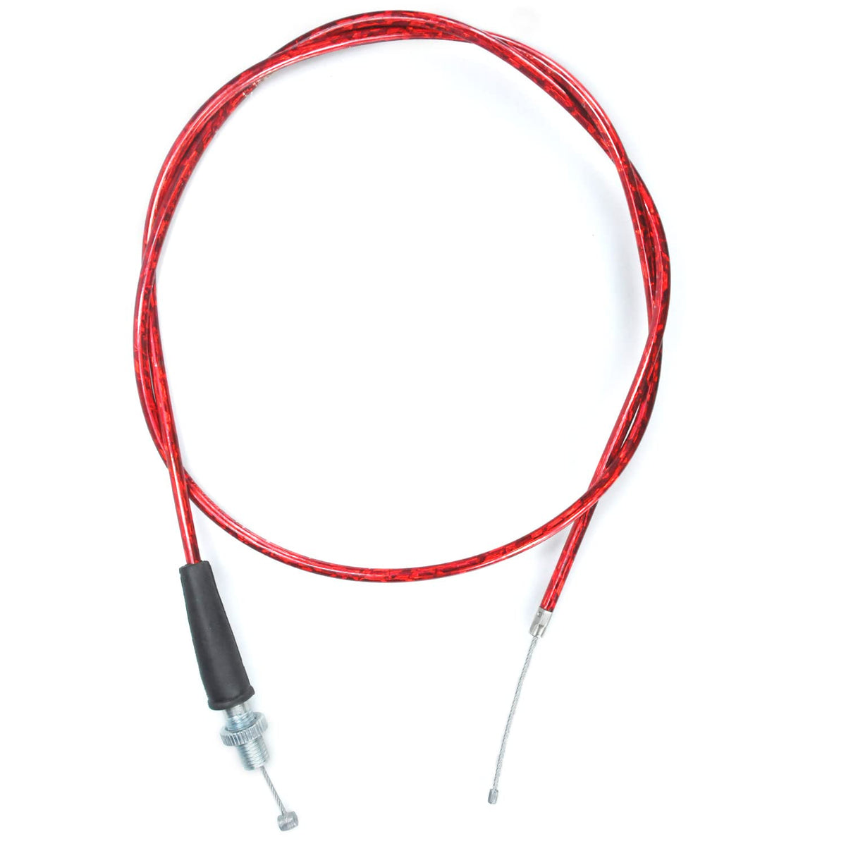Holato 50'' Throttle Cable For Predator 212Cc 6.5Hp Coleman Ct100U Ct200U Bt200X Baja Warrior Doodlebug Db30 Mb165 Mb200 Motovox Mbx10 Mbx11 Mbx12 Rt200 Mini Bike Gx160 Gx200 Pit Dirt Bike Parts Red