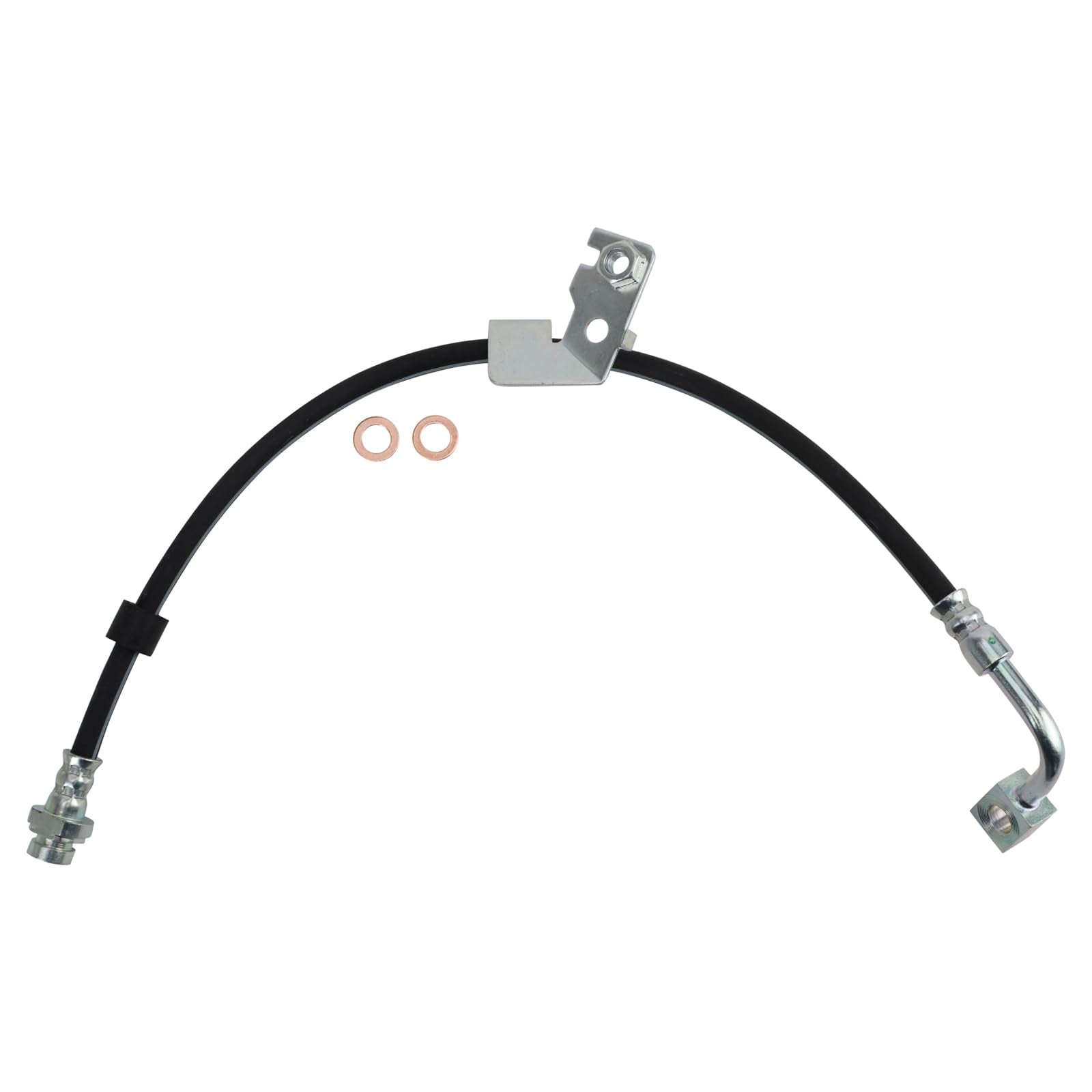 Trq Front Brake Hose Set Compatible With 2009-2020 Dodge Journey