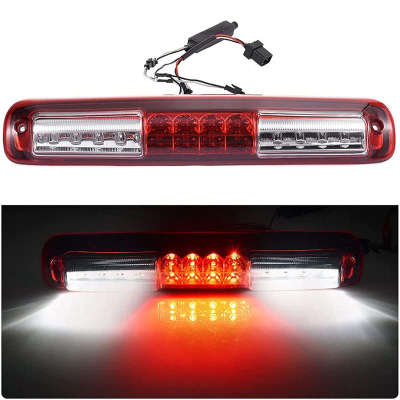3Rd Third Brake Light Cargo Lamp Compatible With 99-06 Chevy Silverado/Gmc Sierra 1500 2500 3500 Hd, For 07 Silverado/ Sierra 1500 2500 3500 Classic Red,High Mount Stop Light Rear Center Cab Tail Lamp