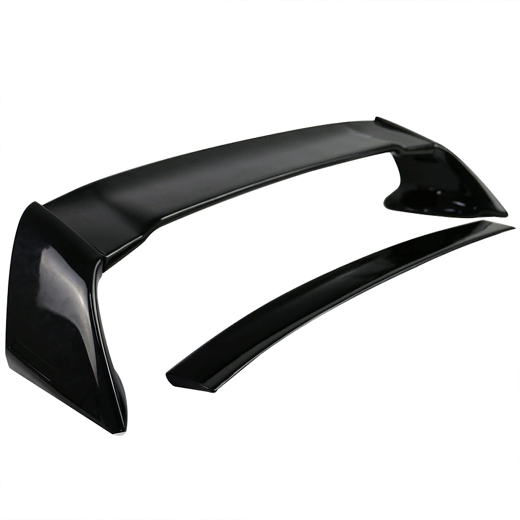 Silscvtt Glossy Black Abs Plastic Rear Trunk Spoiler Wing Replacement For 2006 2007 2008 2009 2010 2011 Civic Sedan