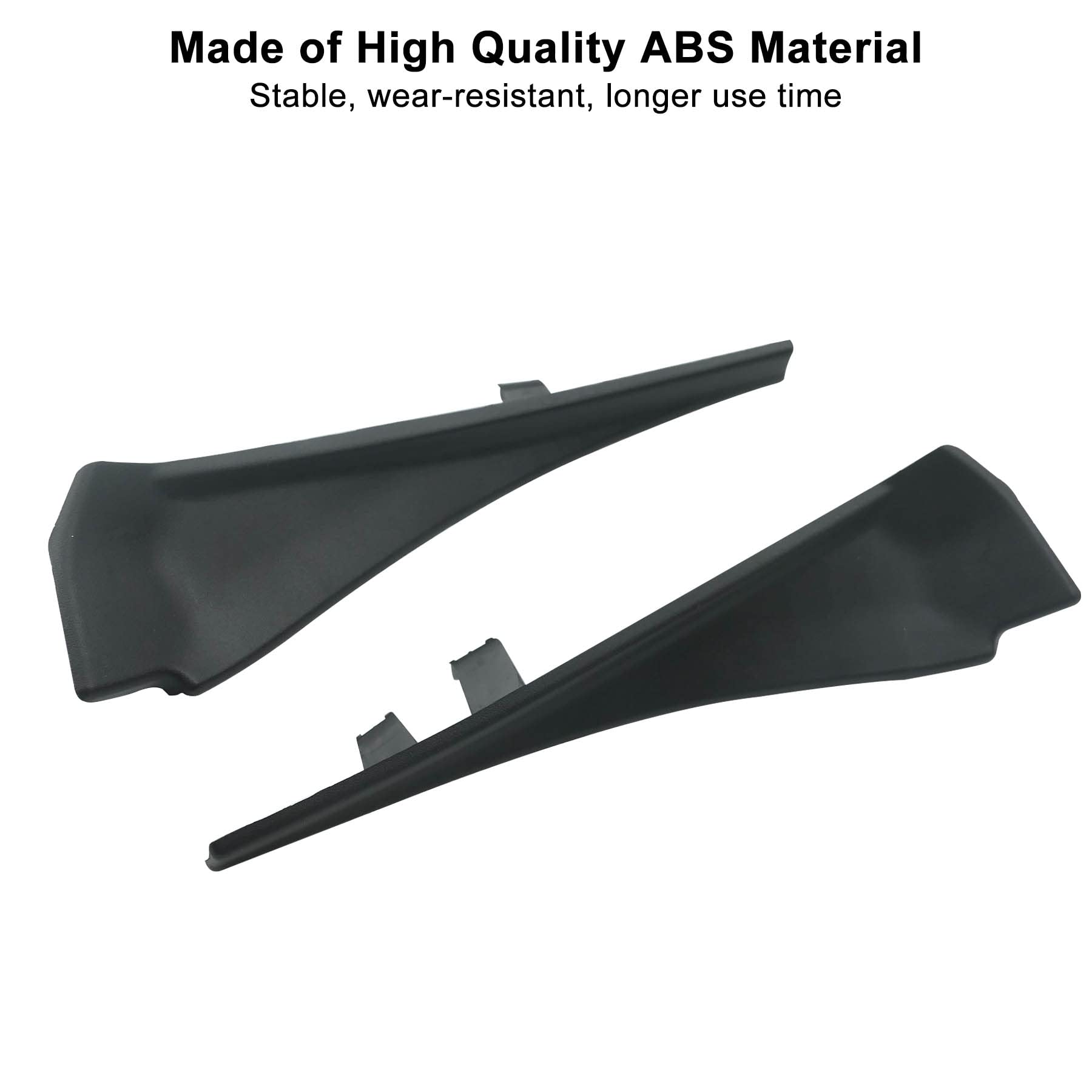 LANDSIN Windshield Wiper Cowl Trim for Nissan Rogue 2014-2020 - Left & Right Side Fender Cover, 1 Pair, OEM Fit 66895-4CL0A,