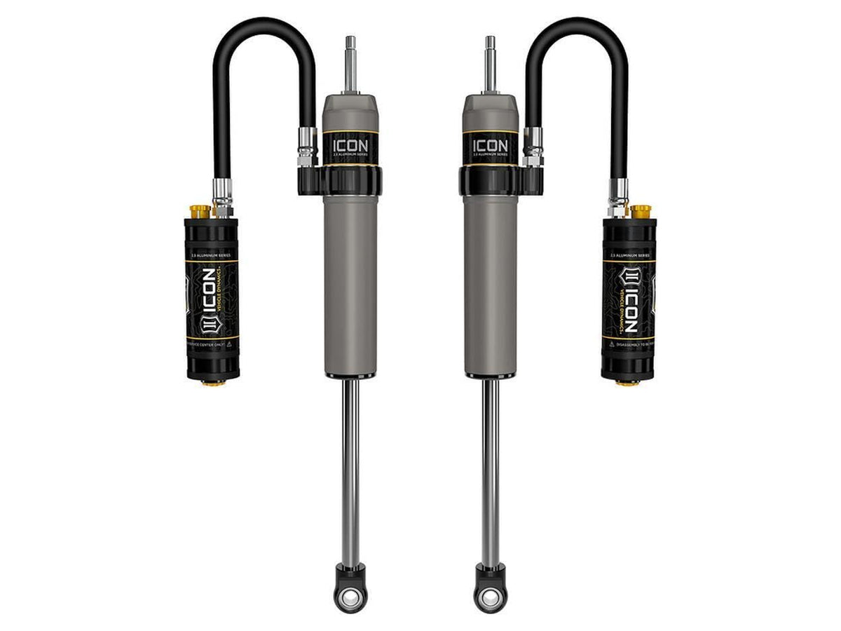 Icon, 0-1 Lift, 2.5 Vs Rear Shocks W/Cdcv, Pair, Compatible With 22-23 Toyota Tundra, 57840Cp