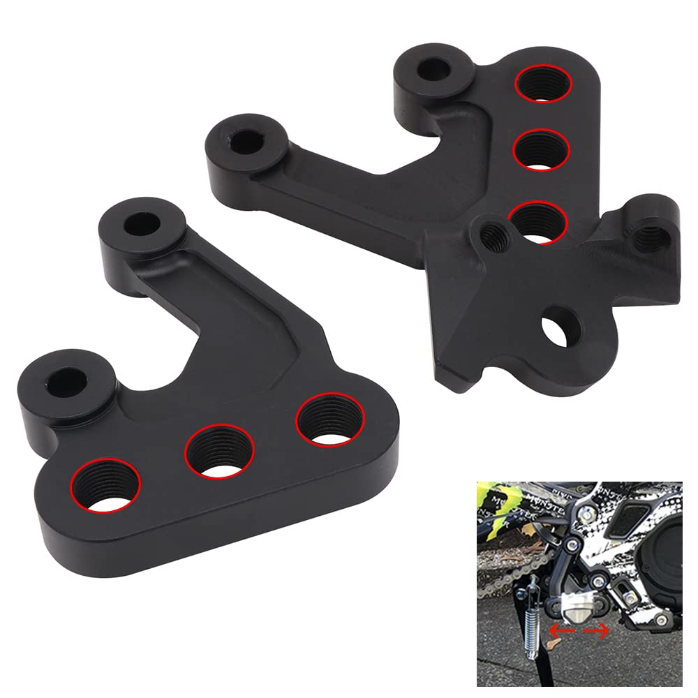 Jfg Racing Motorcycle Footbracket Sur Ron Foot Pegs Bracket Cnc Billet T6-6061 Aluminum Dirt Bike Foot Rest Bracket For Light Bee Sur-Ron X/S
