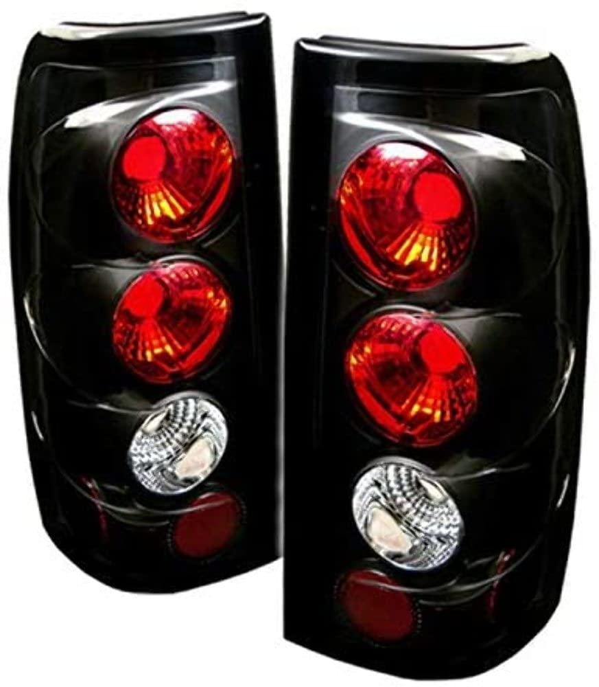 Spyder Auto 5002013 Euro Style Tail Lights Black/Clear