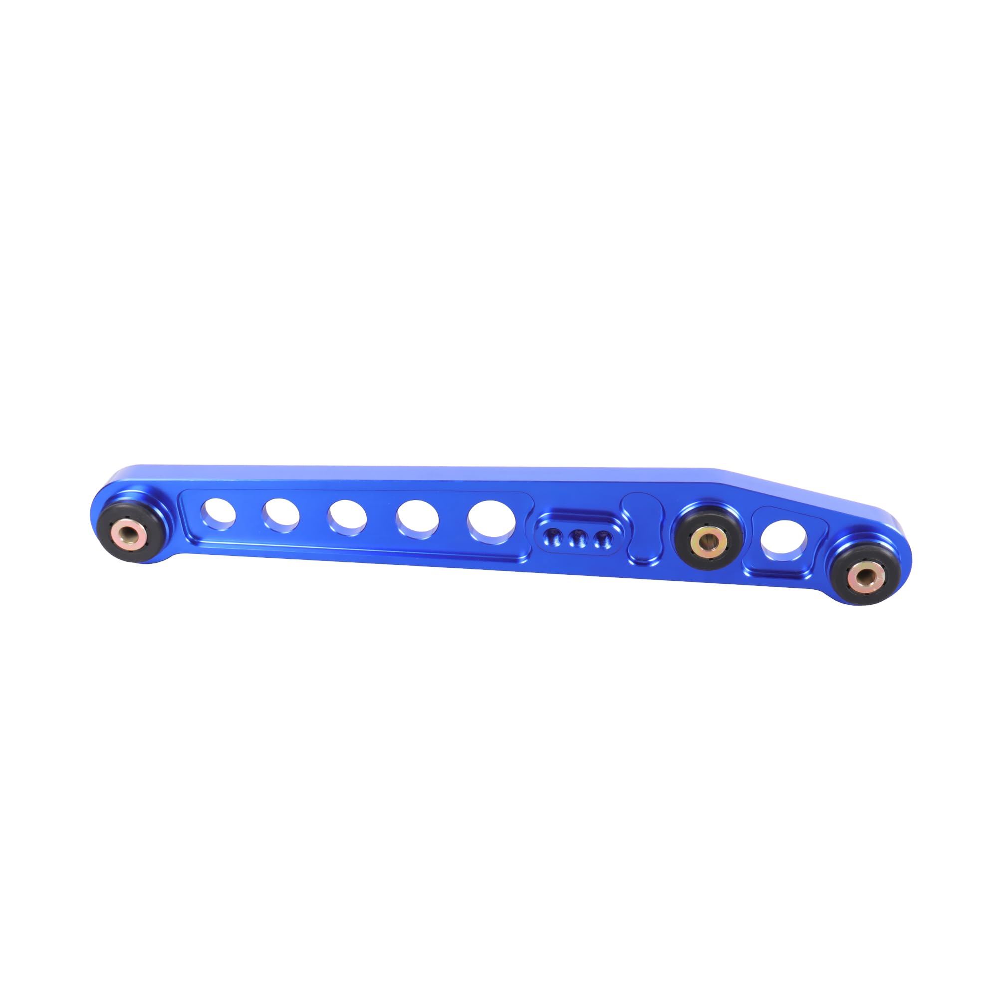 KUIPERAUTO Rear Lower Control Arm Suspension Kit - Aluminum Subframe Brace Tie Bar for 1996-2000 Honda Civic EK - Blue