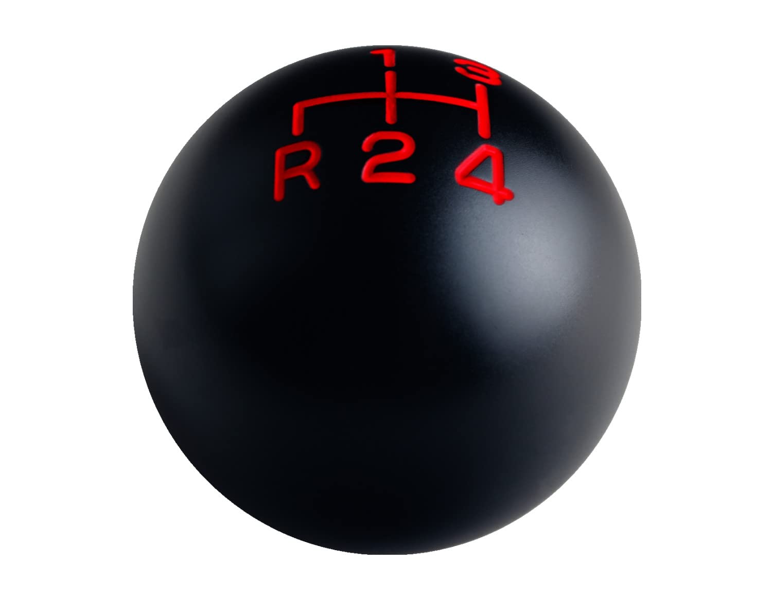 Dewhel 4 Speed Reverse Down Left Shift Knob Weighted Aluminum 3/8-16