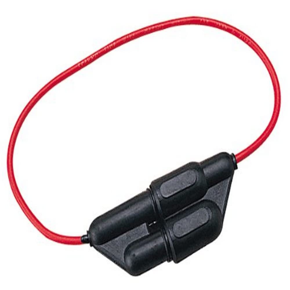 Sea-Dog 420563-1 Watertight Inline Dual Fuse Holder, 15 Amps /14 Gauge