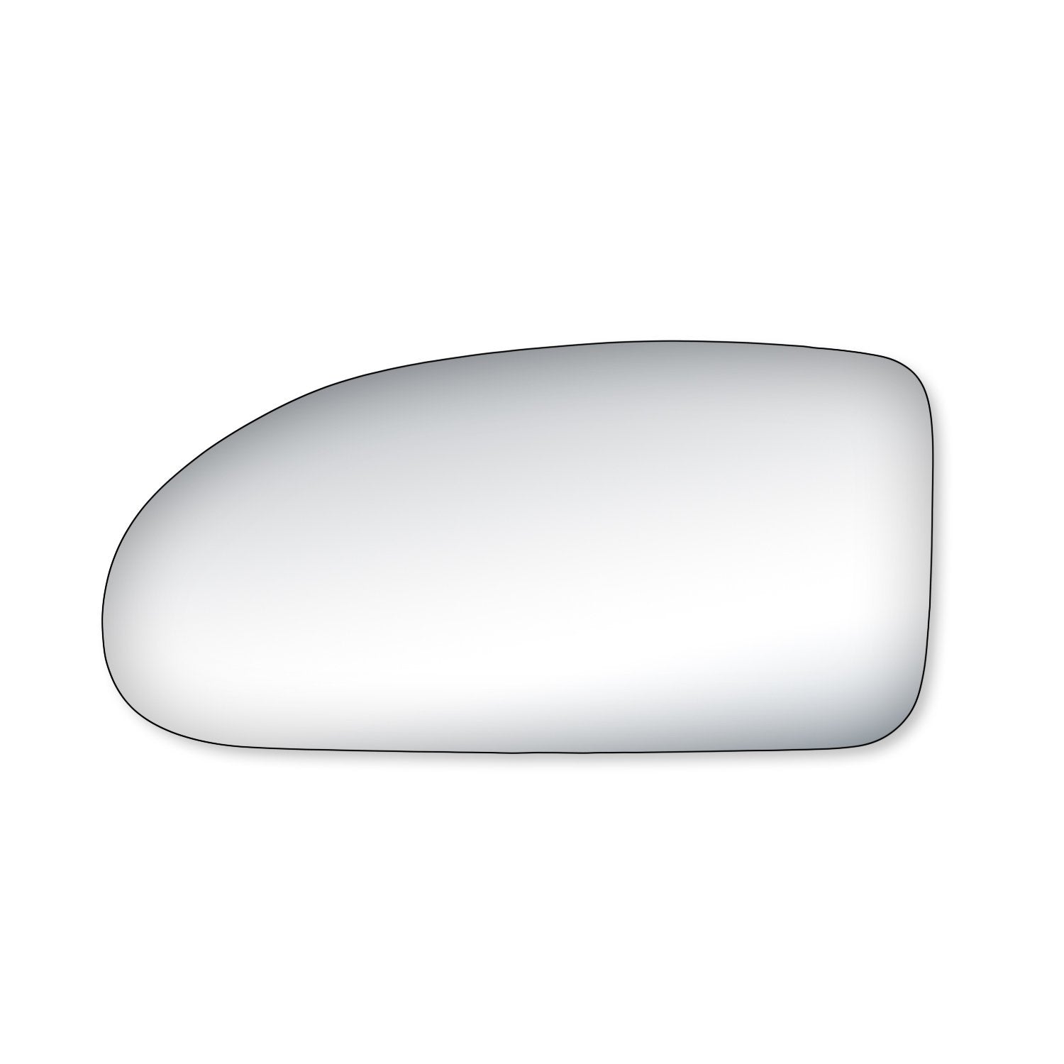 Fit System 99151 Driver Side Mirror Glass, Ford Focus