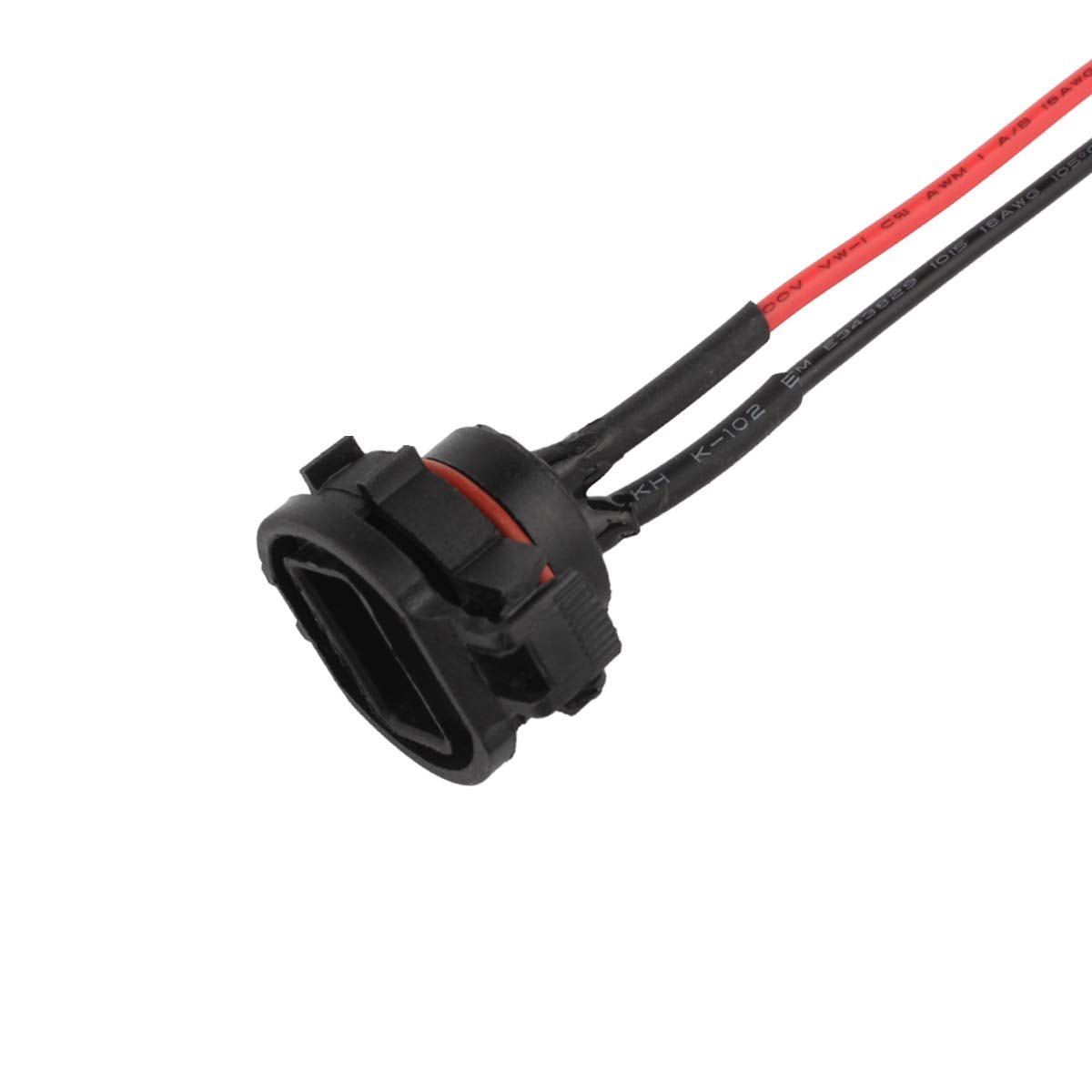 Tomall 5202 2504 Ps24W H16 Male Connector Pigtail Wiring Harnesses For Light Bulb Drl Replacement Socket