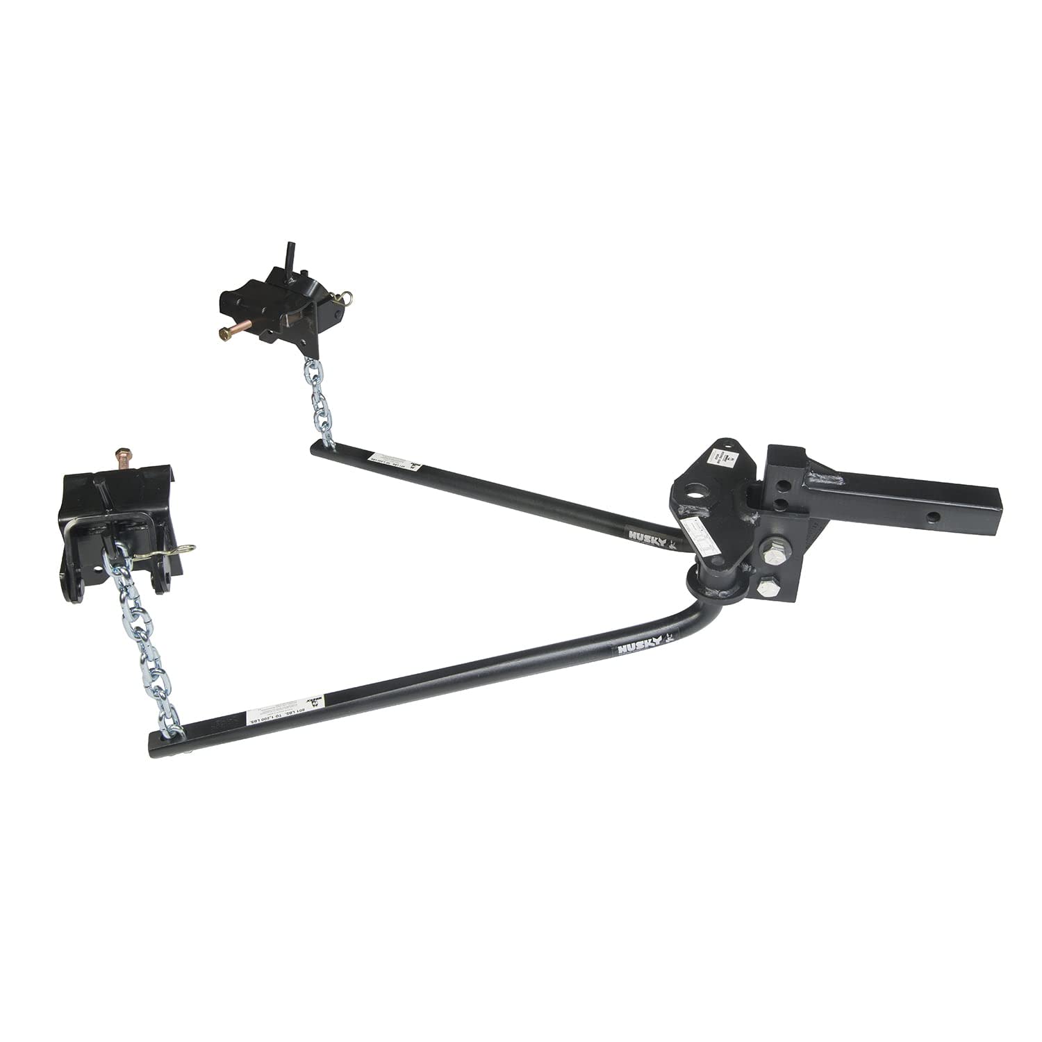 Husky 31423 Round Bar Weight Distribution Hitch With Bolt-Together Ball Mount/Shank Assembly 1200 Lbs Max Tongue