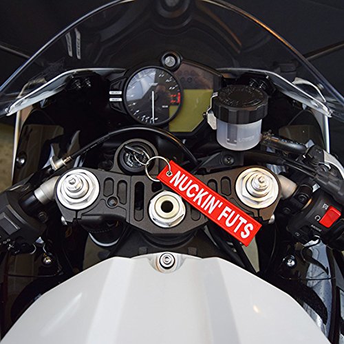 Motoloot Keychain For Motorcycles, Scooters, Cars And Gifts (Nuckin' Futs)