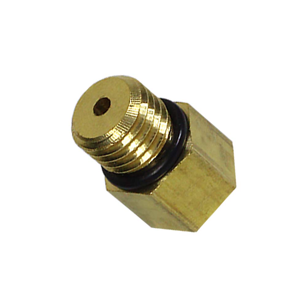GlowShift Fuel Pressure Sensor Thread Adapter Compatible with 6.0L Ford F-250 F-350 Super Duty Power Stroke Diesel 2003-2007 - I
