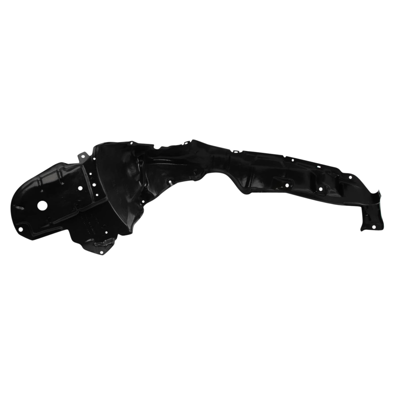 Trq Front Inner Fender Liner Set Compatible With 2010-2015 Toyota Prius To1248158 To1249158