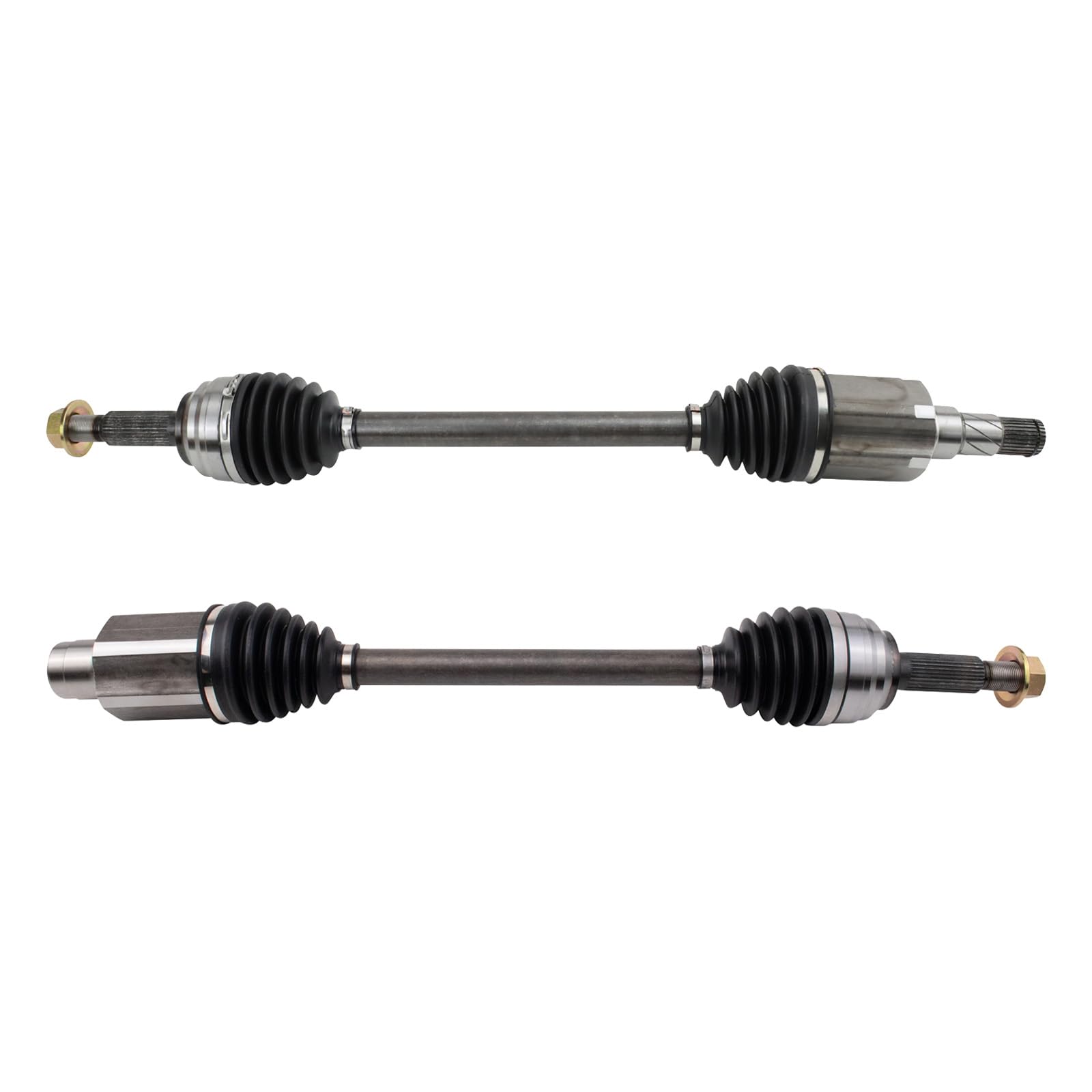 TRQ Front CV Axle Shaft Assembly Set Compatible with 2016-2019 Tesla X
