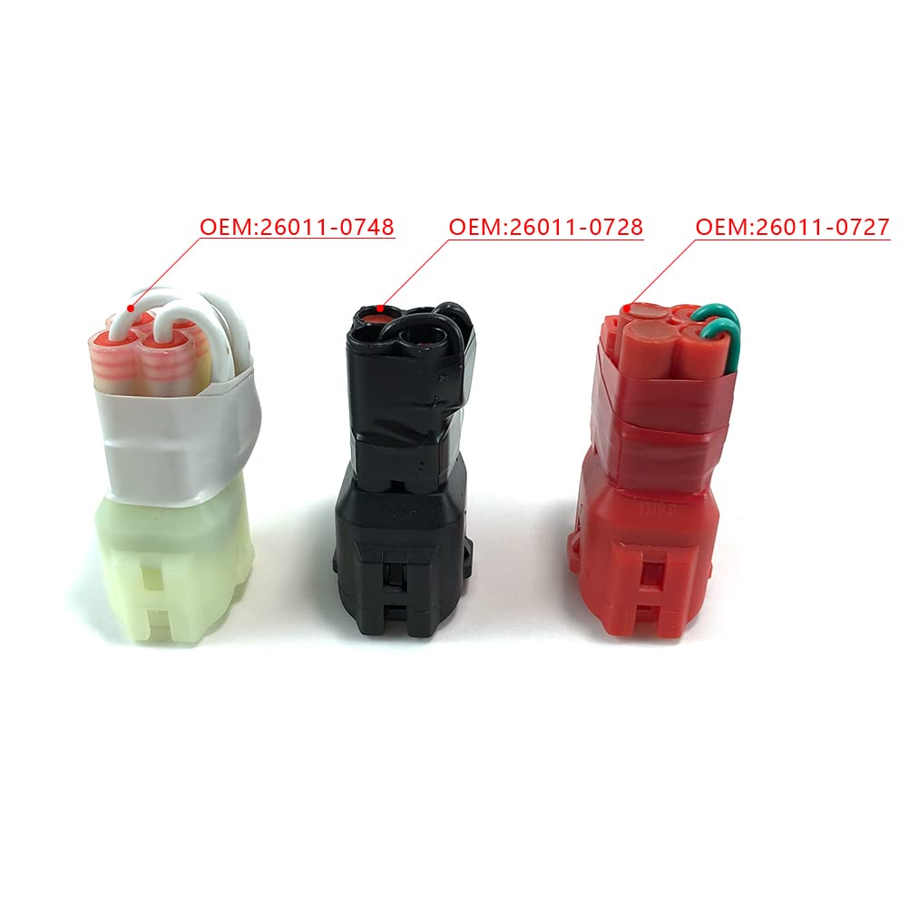 3 COLORS DFI Map Wire Lead Coupler For KAWASAKI KX250 KX250F KX250XC KX450 KX450F KX450SR KX450X WIRE-LEAD,MODE SELECT,BLACK WIR