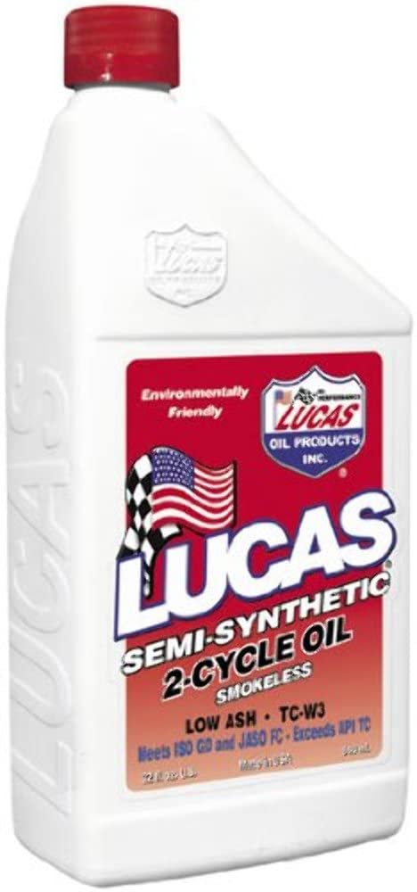 Lucas Oil Semi-Synthetic 2Cycle Oil 1 Quart