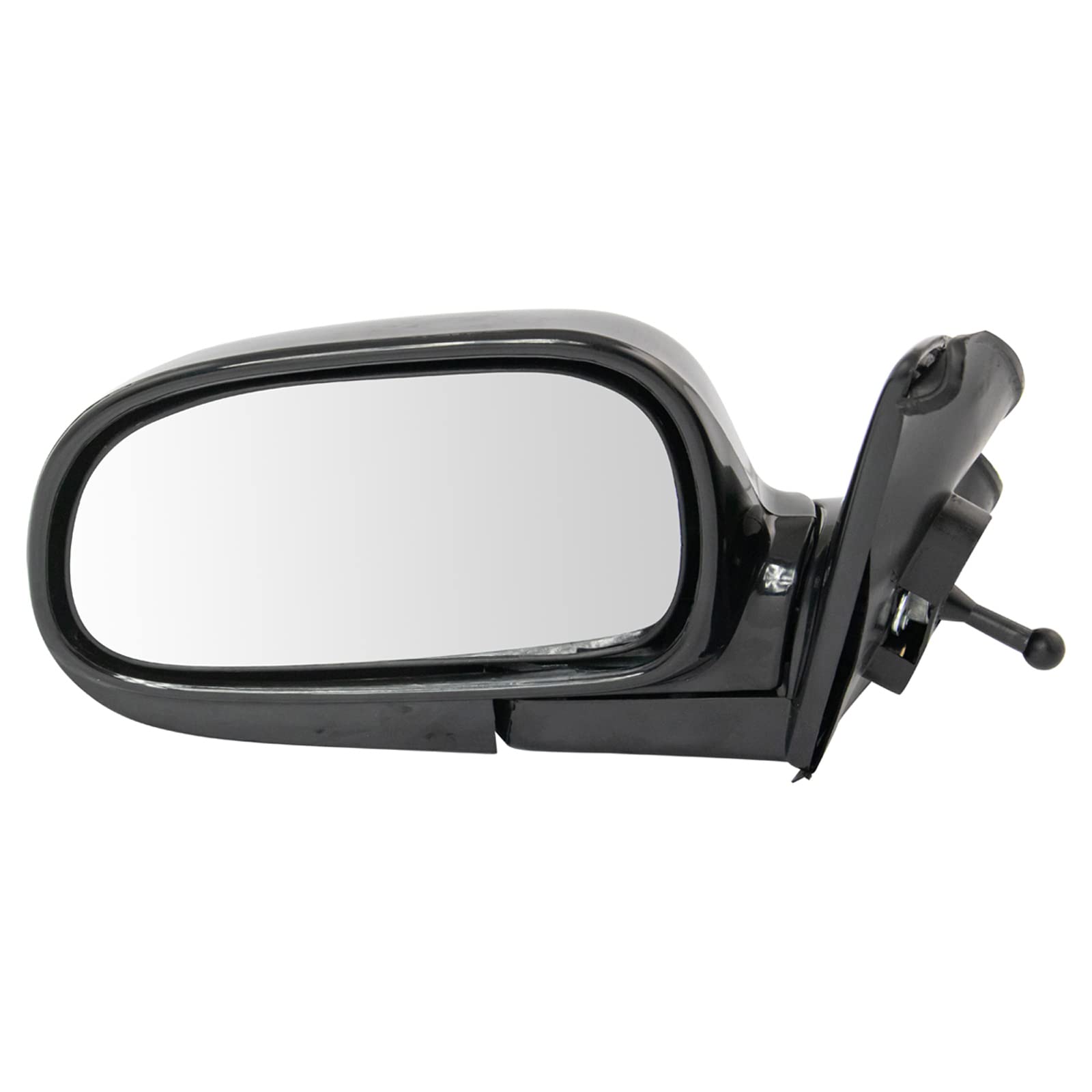 TRQ Manual Remote Mirror LH Left Driver Side for 93-97 Toyota Corolla
