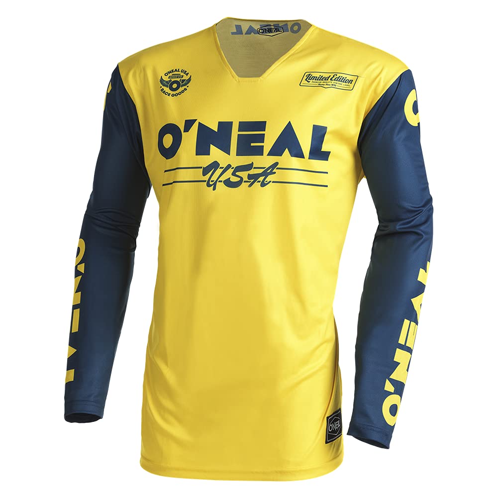 O'Neal Mayhem Bullet Jersey, Yellow/Blue Md