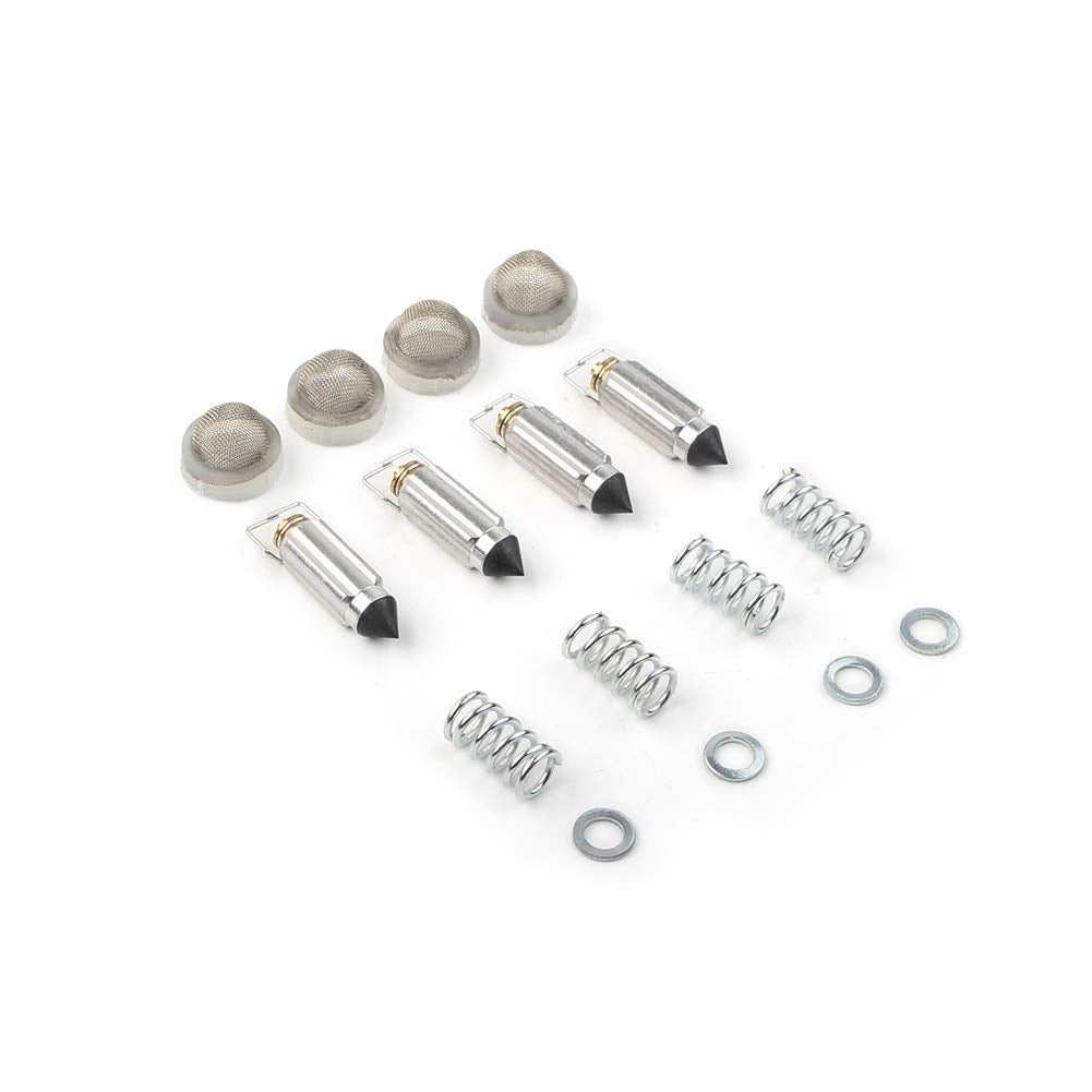 Newsmarts 4X Carb Repair Carburetor Rebuild Kit For Suzuki Gsx-R 600 1997-2000 / Gsx-R750 1997 / Gsx-R750W 1996 / Vl1500 Intruder 1500 1998-2004