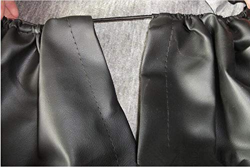 Comily Plus+ 18Inch Universal Pvc Spare Tire Wheel Cover Waterproof Dustproof Protector-Plain Black(18'' For Diameter 32.8''-33.