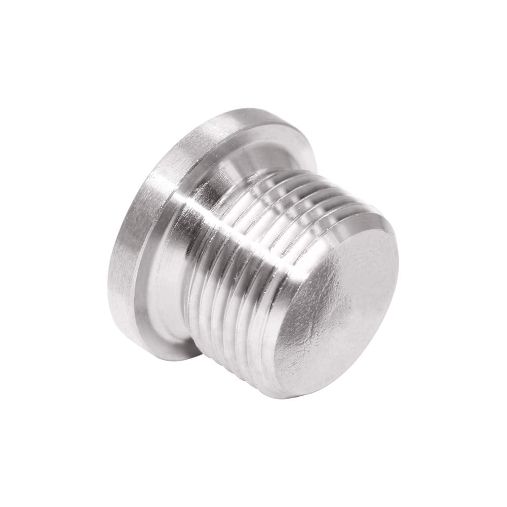 Joytube M18 X 1.5 With Inner Hex Head Universal Fit With Brass O-Ring For Motorbike And Other Transportation, 304 Stainless Stee