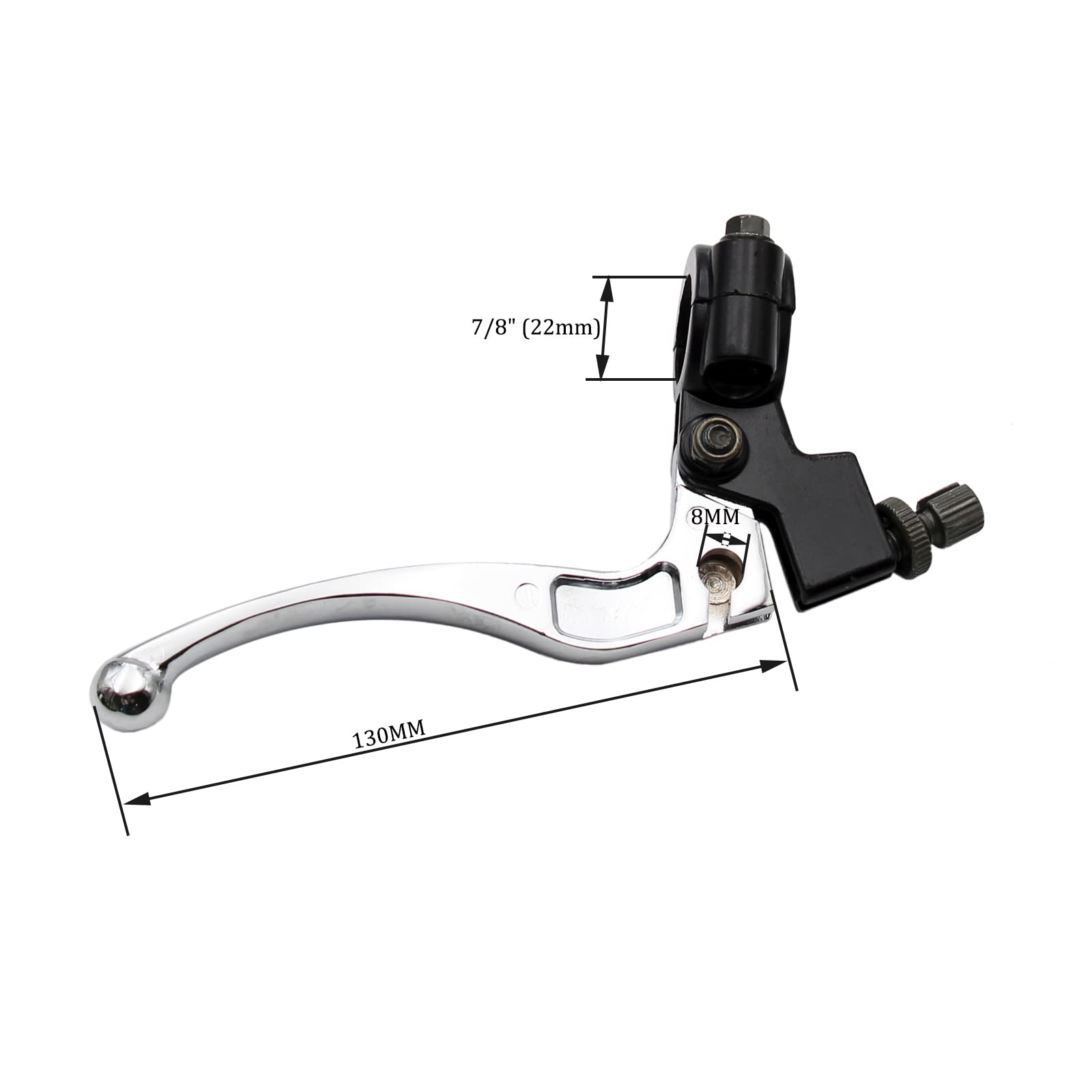 Yd-Ps001 Handle Clutch Lever Left Perch 7/8' For Crf50 Crf70 Crf125 Crf150 Cr Cr80 Cr85 Cr125 Cr250 Cr Cr80 Cr85 Dirt Bike