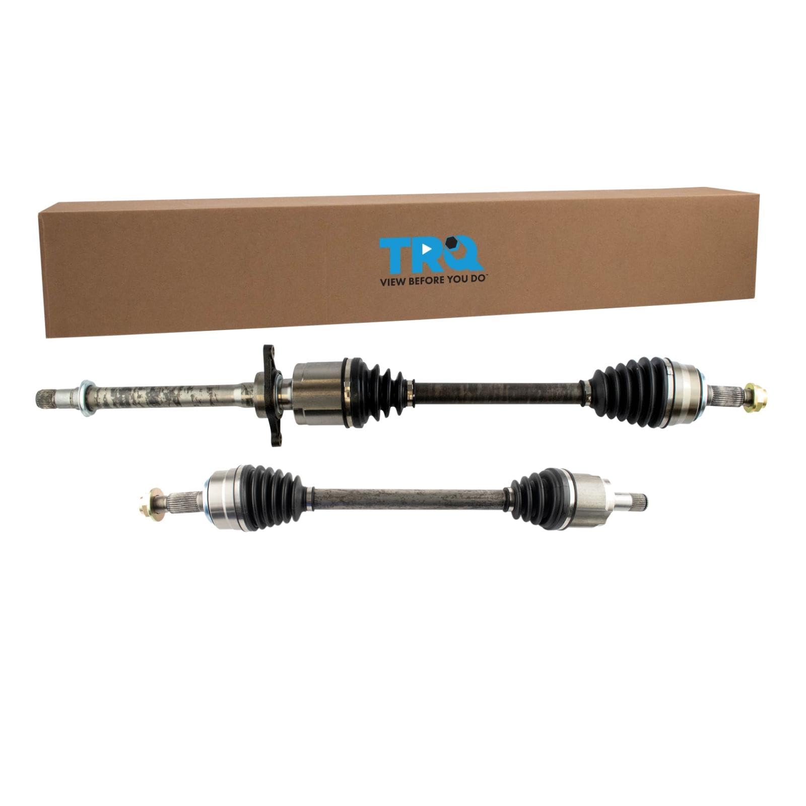 Trq Front Cv Axle Shaft Assembly Set Compatible With 2011-2013 Honda Odyssey
