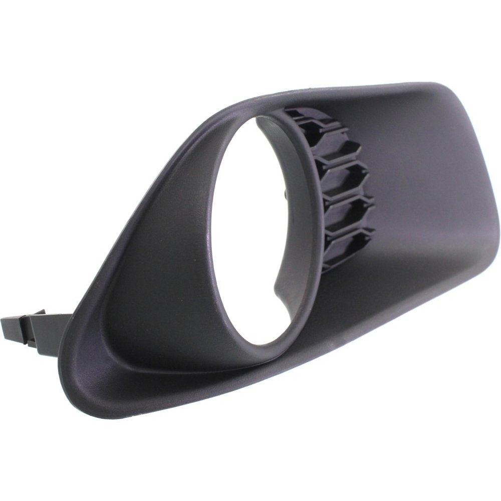 Evan Fischer Front Fog Light Trim Compatible With 2011-2020 Dodge Grand Caravan, Primed, Passenger Side