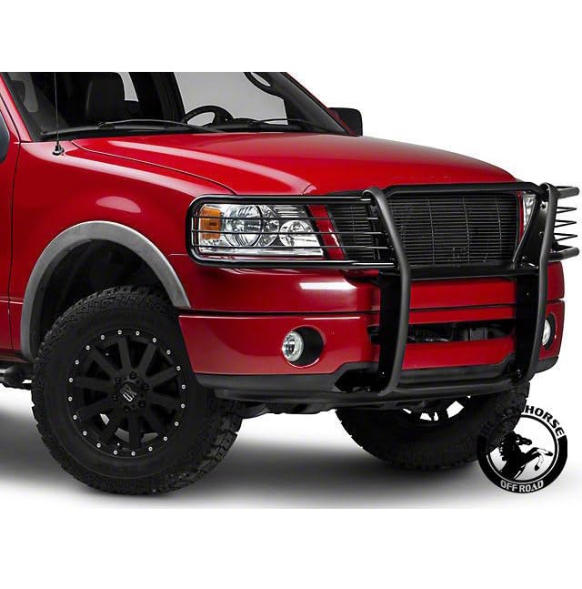 Black Horse Off Road Bumper Guard Brush 17FP28MA Modular Black Extra Large Alloy Steel Compatible with 2004-2008 Ford F-150