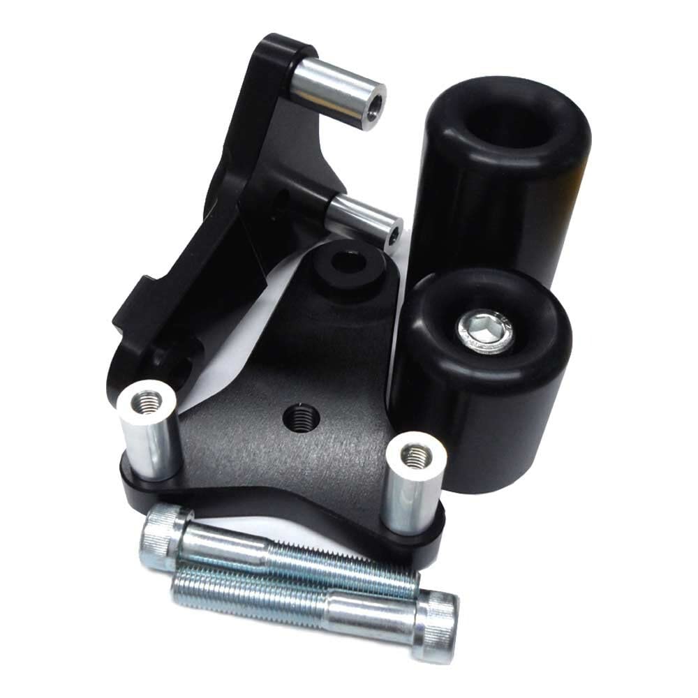 Shogun Suzuki Gsxr600 Gsxr750 2011 To 2024 Black No Cut Frame Sliders Fits Abs & Non Abs Models - 750-5459 - Made In The Usa