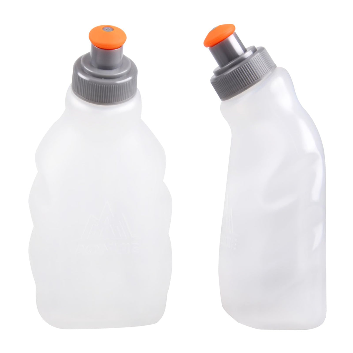 Azarxis Running Water Bottles Flask Bpa Free Leakproof Hydration Vest Packs Waist Belt Replacement For Triathlon Marathon Hiking Cycling Climbing Jogging Runner (250Ml / 8.5Oz - 2 Pack)