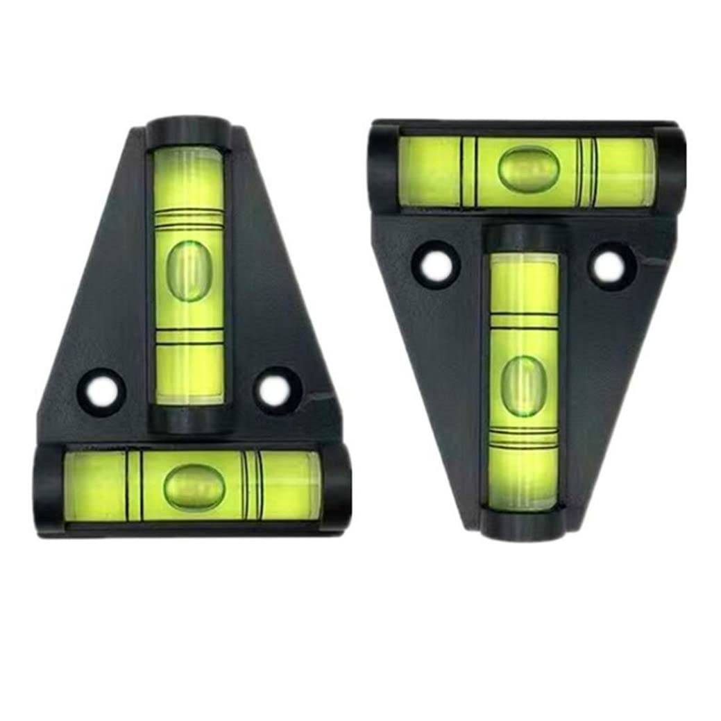 WOYISEPG 2Pcs Magnetic RV Levelers, with Screws Mounting and Magnetism Dual-use, RV Parts Accessories Exterior Leveling Stablili