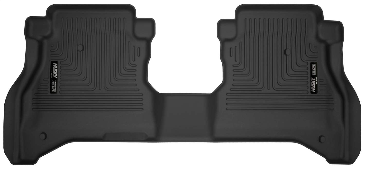 Husky Liners X-Act Contour Floor Mats | Fits 2020-2024 Jeep Gladiator | 2Nd Row, 1-Pc Black - 54791