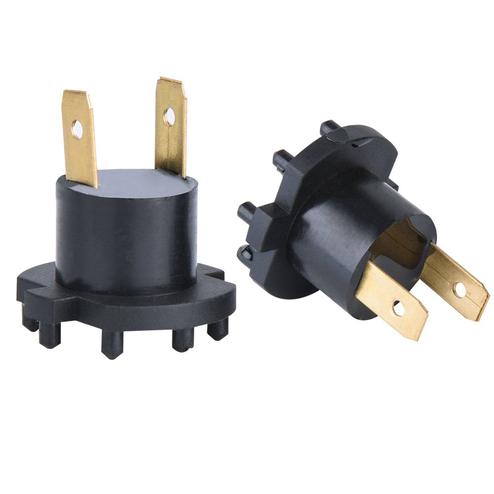 2 pcs Headlight Socket Bulb Holder B28V510A3 for Mazda 3/5 /323, ER6-F 2012/2015, SL1000 Falco 2001/2005