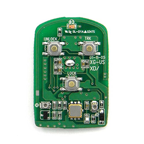 OEM Electronic 3-Button Key Fob Remote Compatible with 2003-2006 Hyundai Santa Fe (FCC ID: OSLOKA-221T, OSLOKA-2201T, P/N: 95411