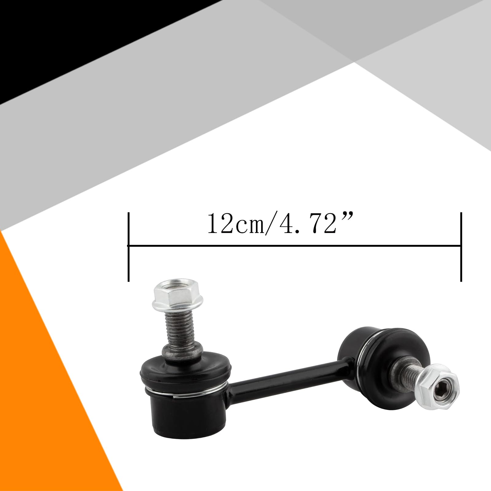 K750151 K750156 (Set Of 2) Front Sway Stabilizer Bar End Link Kit Compatible For Honda Cr-V 2007-2017 2Wd 4Wd 52320Swaa01 52321S