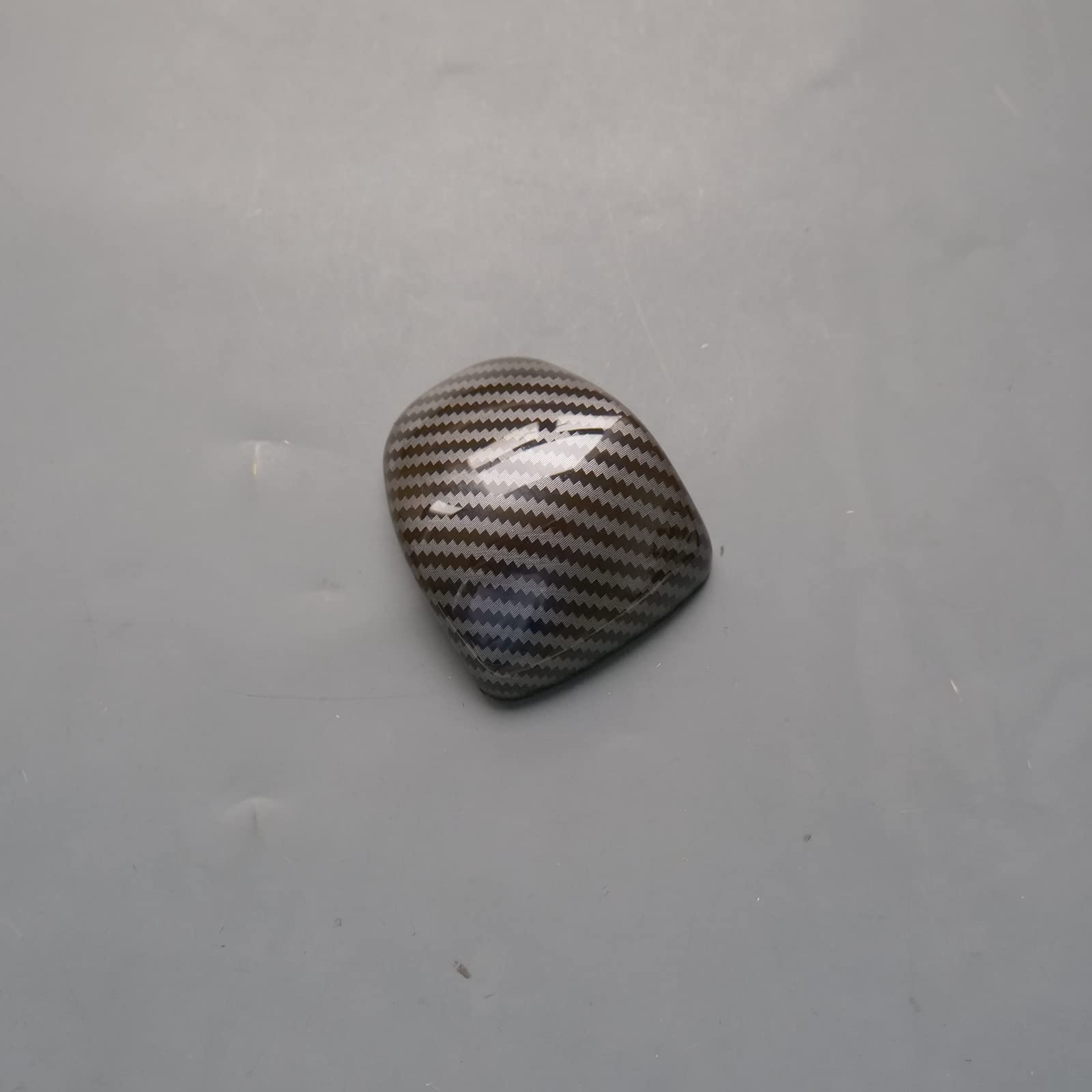 Ziwen New Interior Trim Gear Shift Knob Cover Accessories For Kia Seltos 2021 2022 2023 2024 2025 Forte 2019 2020 2021 2022 2023 2024 (Carbon Fiber Print)