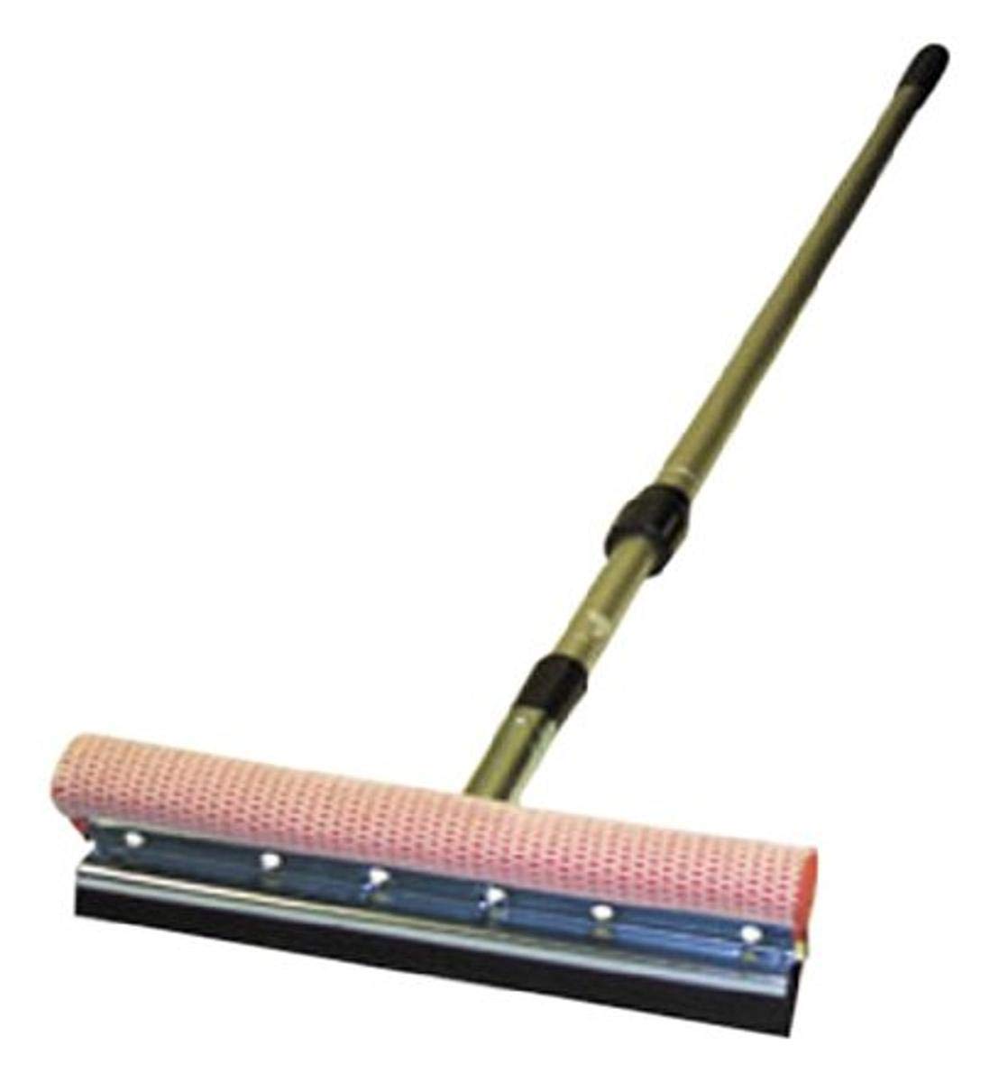 Carrand 9500 Professional 10'' Metal Squeegee With 84'' Extension Pole